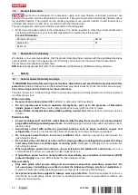 Preview for 18 page of Hilti SR 30 Operating Instructions Manual