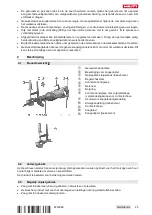 Предварительный просмотр 31 страницы Hilti SR 30 Operating Instructions Manual