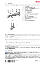 Предварительный просмотр 71 страницы Hilti SR 30 Operating Instructions Manual