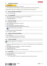 Предварительный просмотр 101 страницы Hilti SR 30 Operating Instructions Manual