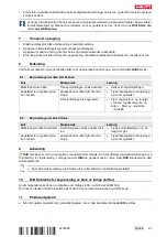 Preview for 103 page of Hilti SR 30 Operating Instructions Manual