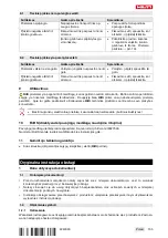 Предварительный просмотр 141 страницы Hilti SR 30 Operating Instructions Manual