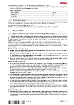 Предварительный просмотр 143 страницы Hilti SR 30 Operating Instructions Manual