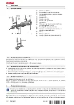 Предварительный просмотр 158 страницы Hilti SR 30 Operating Instructions Manual