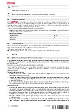 Предварительный просмотр 164 страницы Hilti SR 30 Operating Instructions Manual