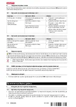 Предварительный просмотр 182 страницы Hilti SR 30 Operating Instructions Manual