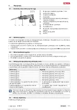 Предварительный просмотр 181 страницы Hilti SR 4-A22 Original Operating Instructions