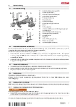 Предварительный просмотр 13 страницы Hilti SR 6-22 Original Operating Instructions