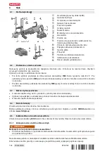 Preview for 130 page of Hilti SR 6-22 Original Operating Instructions