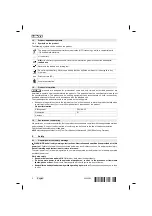 Preview for 8 page of Hilti SSH 6-A22 Manual