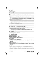 Preview for 36 page of Hilti SSH 6-A22 Manual