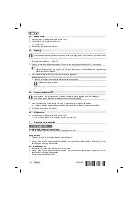 Предварительный просмотр 122 страницы Hilti SSH 6-A22 Manual