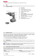 Предварительный просмотр 196 страницы Hilti ST 1800-A22 Original Operating Instructions