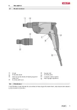 Preview for 7 page of Hilti ST 2500 Manual