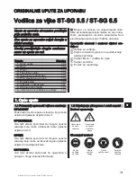 Preview for 106 page of Hilti ST-SG 5.5 Operating Instruction