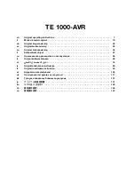 Preview for 4 page of Hilti TE 1000-AVR Original Operating Instructions