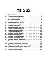 Предварительный просмотр 5 страницы Hilti TE 2-22 Original Operating Instructions