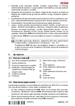 Preview for 189 page of Hilti TE 2-22 Original Operating Instructions