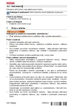 Предварительный просмотр 234 страницы Hilti TE 2-22 Original Operating Instructions