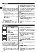 Предварительный просмотр 8 страницы Hilti TE 2-A Operating Instructions Manual