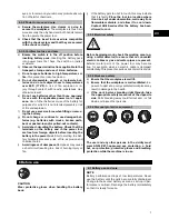 Preview for 11 page of Hilti TE 2-A18 Operating Instructions Manual