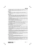 Предварительный просмотр 9 страницы Hilti TE 2-A22 Operating Instructions Manual