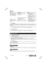 Preview for 44 page of Hilti TE 2-A22 Operating Instructions Manual