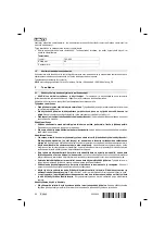 Предварительный просмотр 46 страницы Hilti TE 2-A22 Operating Instructions Manual