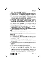 Предварительный просмотр 47 страницы Hilti TE 2-A22 Operating Instructions Manual