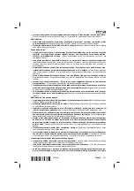 Предварительный просмотр 107 страницы Hilti TE 2-A22 Operating Instructions Manual