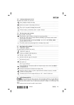 Preview for 115 page of Hilti TE 2-A22 Operating Instructions Manual