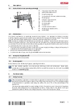 Preview for 11 page of Hilti TE 3-C Original Operating Instruction