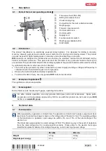 Предварительный просмотр 11 страницы Hilti TE 3-CL Original Operating Inctructions