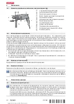 Предварительный просмотр 36 страницы Hilti TE 3-CL Original Operating Inctructions