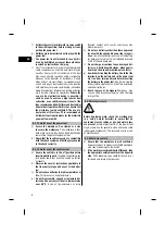 Preview for 8 page of Hilti TE 30-A36 Operating Instructions Manual