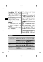 Preview for 60 page of Hilti TE 30-A36 Operating Instructions Manual