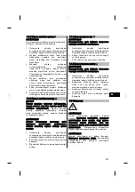 Preview for 229 page of Hilti TE 30-A36 Operating Instructions Manual