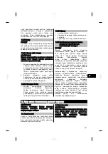 Preview for 231 page of Hilti TE 30-A36 Operating Instructions Manual