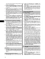 Предварительный просмотр 11 страницы Hilti TE 30-C-AVR Operating Instructions Manual