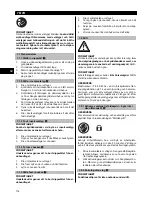 Предварительный просмотр 13 страницы Hilti TE 30-C-AVR Operating Instructions Manual