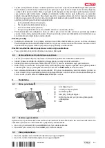 Preview for 91 page of Hilti TE 300-A36 Original Operating Instructions