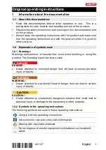 Preview for 7 page of Hilti TE 300-AVR Original Operating Instructions