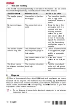 Preview for 16 page of Hilti TE 300-AVR Original Operating Instructions