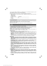 Preview for 110 page of Hilti TE 3000-AVR Original Operating Instructions