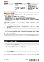 Preview for 250 page of Hilti TE 4-22 Instruction Manual