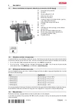 Preview for 19 page of Hilti TE 4-A22 Manual