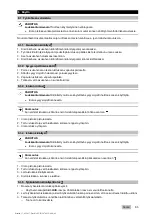 Preview for 91 page of Hilti TE 40 Instructions Manual