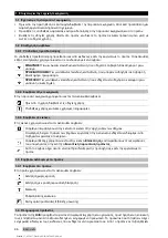 Предварительный просмотр 104 страницы Hilti TE 40 Instructions Manual