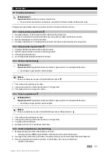 Preview for 137 page of Hilti TE 40 Instructions Manual