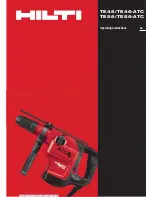 Preview for 1 page of Hilti TE 46-ATC Operating Instructions Manual